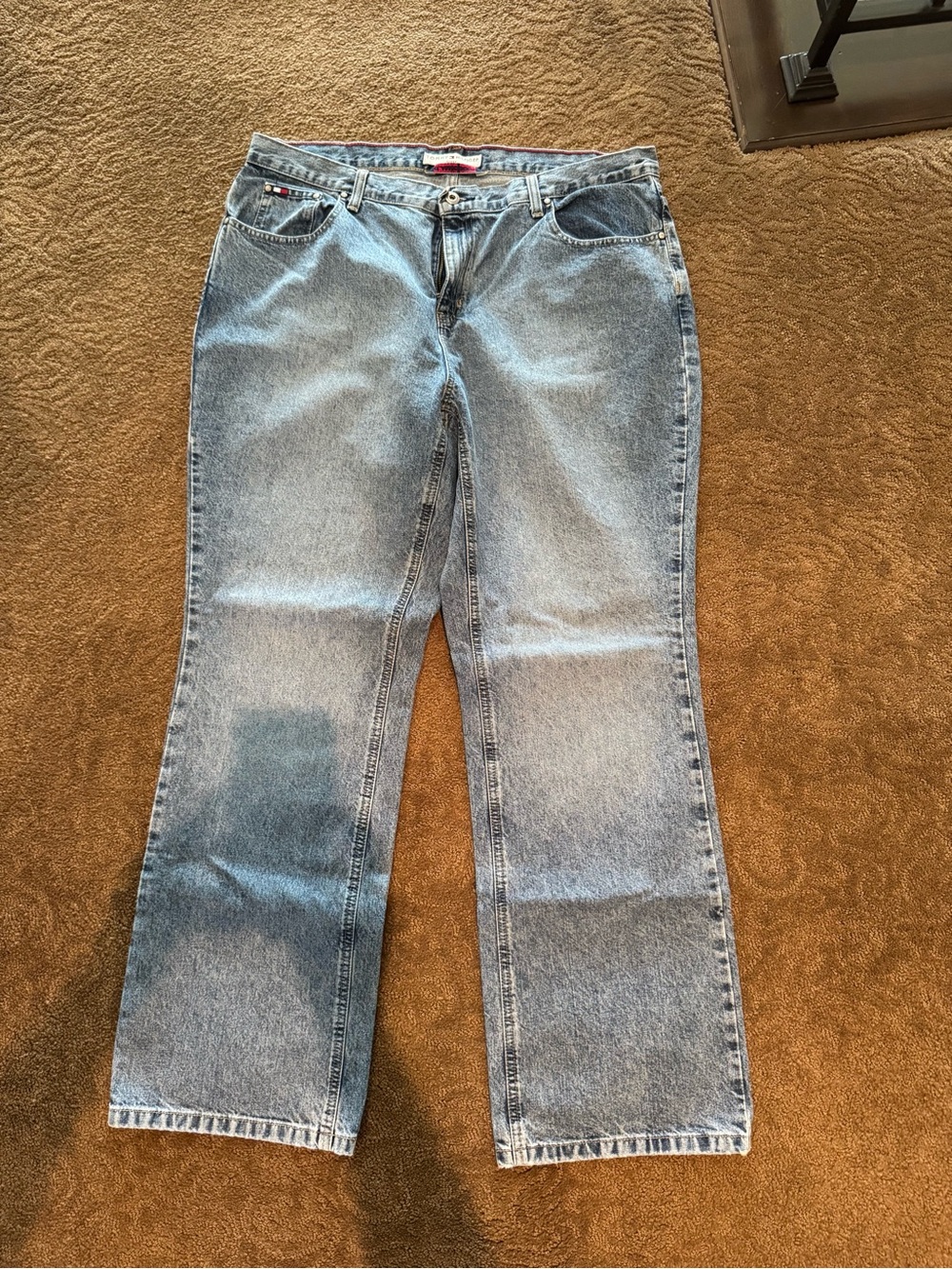 Tommy Hilfiger Women's Light Blue Straight Leg Jeans